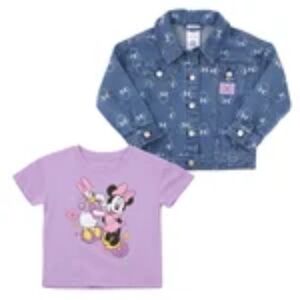 Minnie Mouse Kids' Denim Jacket and Tee Set